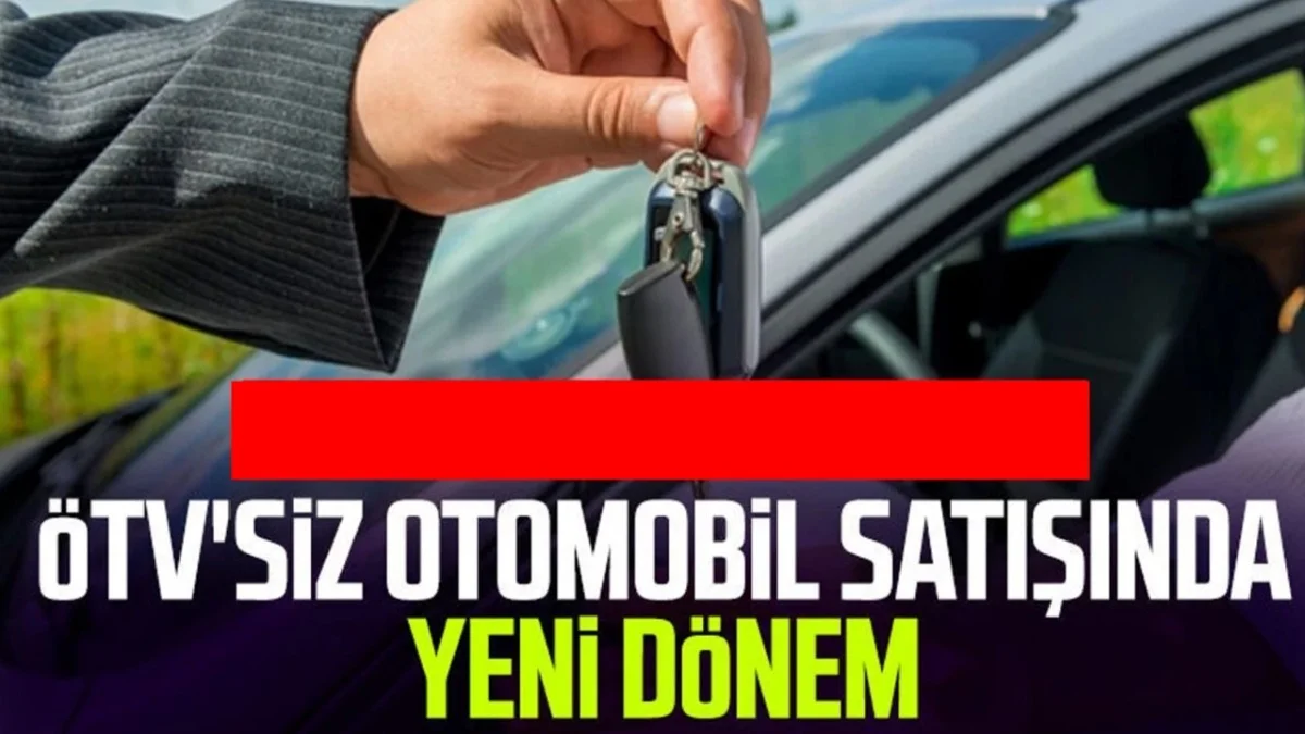 Emeklilere Araç Müjdesi: Bir Defaya Mahsus ÖTV Siliniyor
