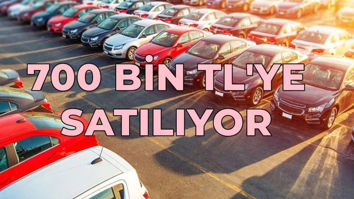 Vergisiz 700 Bin Liranın Altında Satılacak 8 Otomobil Modeli Belli Oldu